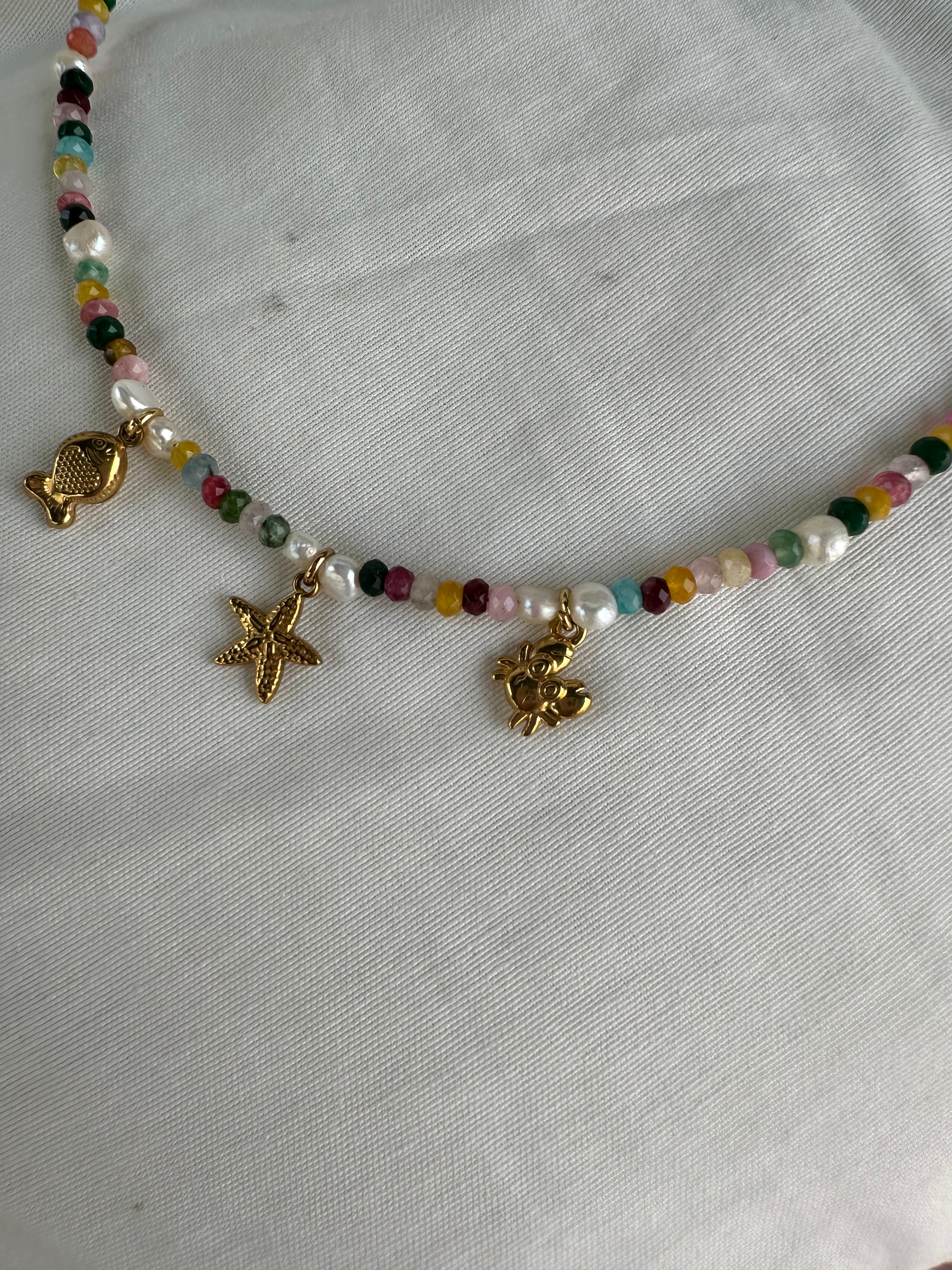 Collar mar de colores