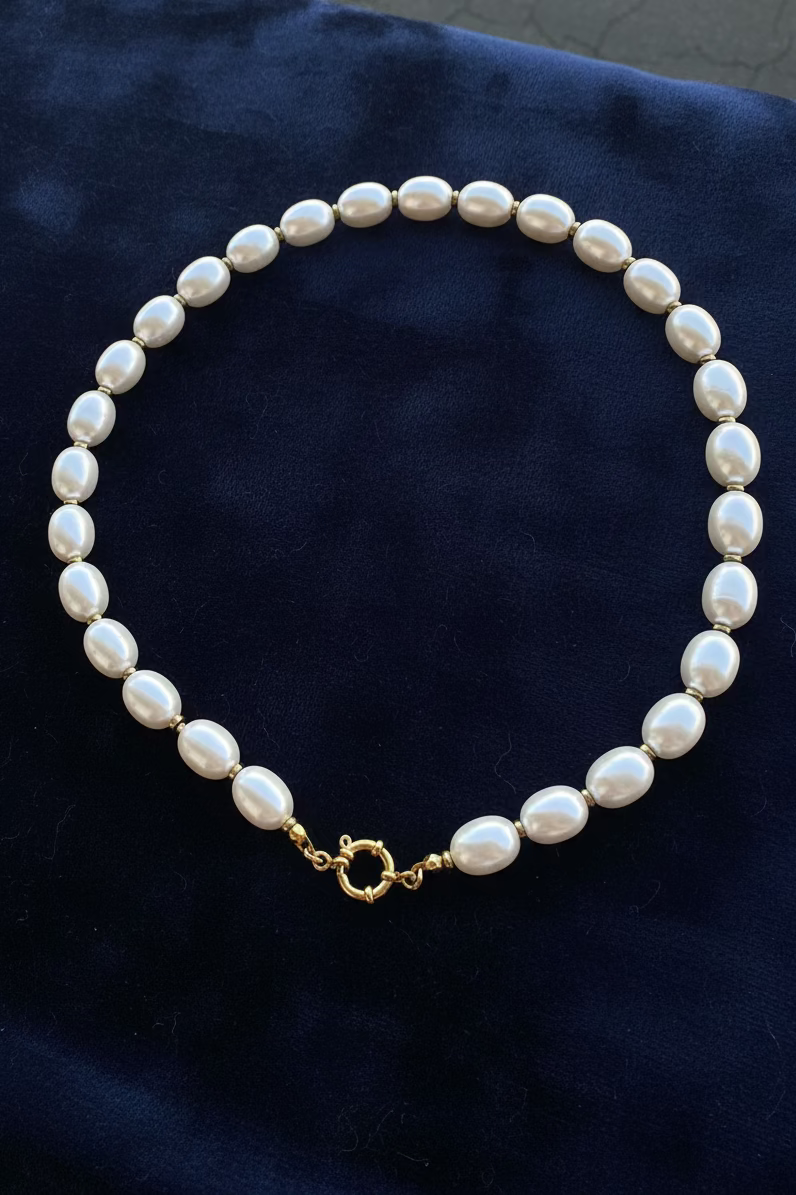 Collar dulce perla